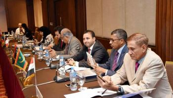 جانب من اجتماعات اللجنة الدائمة للثقافة العربية بالقاهرة 