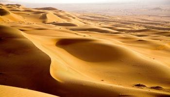 صحراء وهيبة بسلطنة عمان