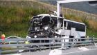 إصابة 15 شخصا في حادث تصادم حافلة سياحية ألمانية في سويسرا