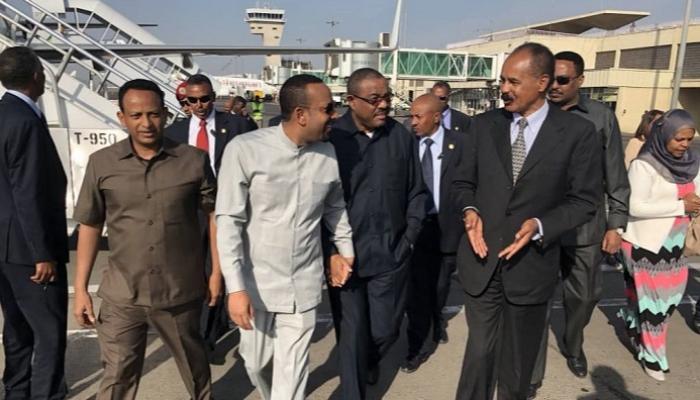 آبي أحمد يستقبل الرئيس الإريتري في أديس أبابا