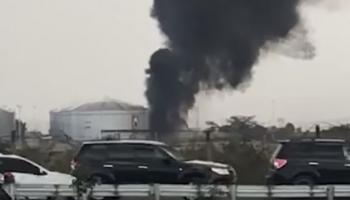 الحريق في أثناء الاشتعال 