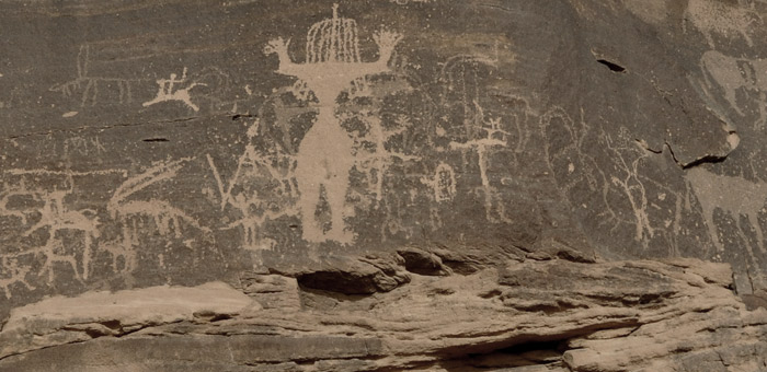 الفن الصخري في حائل أرشيف 10 آلاف عام من الإنسانية