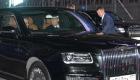 السيسي يستقل سيارة بوتين الجديدة "آوروس" على حلبة "فورمولا – 1"