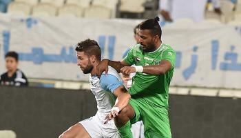 صورة من مباراة بني ياس والإمارات 