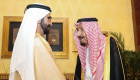  الملك سلمان بن عبدالعزيز يستقبل محمد بن راشد بالرياض