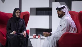 الشيخ ناصر بن حمد آل خليفة وشما المزروعي