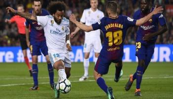  برشلونة وريال مدريد   