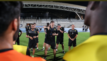 مدرب ولاعبو اتحاد جدة