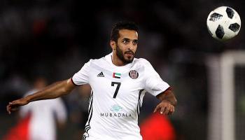 علي مبخوت لاعب الجزيرة 