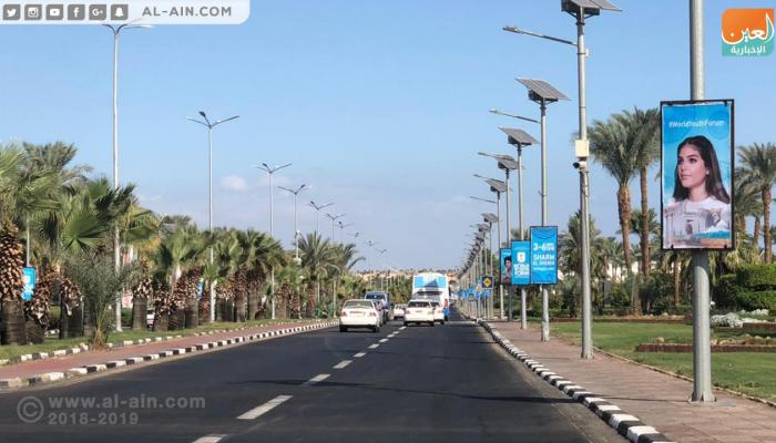 شرم الشيخ تتزين لاستقبال شباب العالم