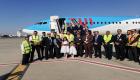 مطار الأقصر الدولي بمصر يستقبل أول رحلة طيران شارتر من فرانكفورت 