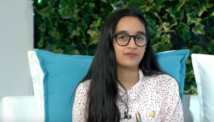 الطالبة الإماراتية علياء المنصوري - صورة أرشيفية