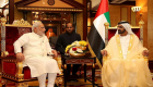 محمد بن راشد يهنئ رئيس وزراء الهند بعيد ديوالي باللغة الهندية