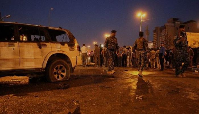 قوات عراقية في موقع الحادث - صورة نشرتها وسائل إعلام عراقية محلية
