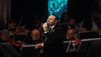 الفنان وائل جسار في الحفل 