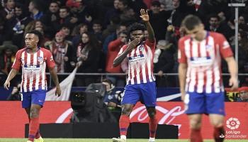 من مباراة أتلتيكو مدريد وأتليتك بلباو