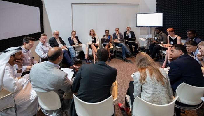 جانب من فعاليات الدورة الثالثة لمجالس المستقبل العالمية