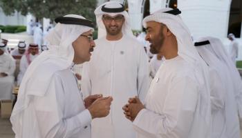 الشيخ محمد بن زايد يستقبل عددا من رؤساء شركات النفط 