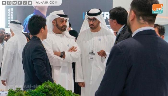 محمد بن زايد يقوم بجولة في