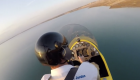 بالصور.. طائرة "الجيركوبتر" تتيح للسائحين رؤية البحر الميت من أعلى