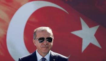 الرئيس التركي رجب طيب أردوغان