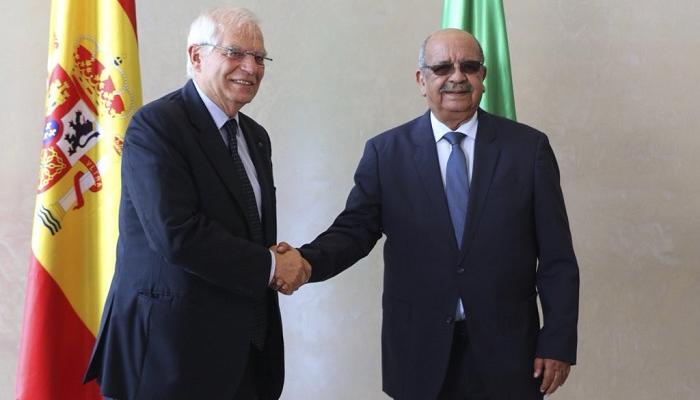 وزير الخارجية الجزائري ونظيره الإسباني