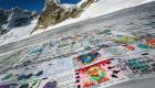 بالصور.. أكبر بطاقة بريدية في العالم على جبل بسويسرا
