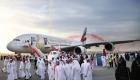 11 ألف زائر لطائرة الإمارات إيرباص A380 في معرض البحرين للطيران