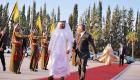 محمد بن زايد يغادر الأردن والملك عبدالله الثاني في وداعه