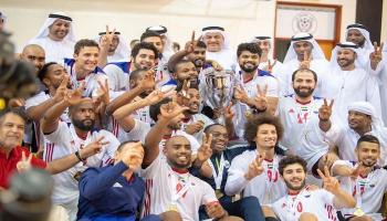 خلال تتويج الشارقة بلقب كأس الإمارات