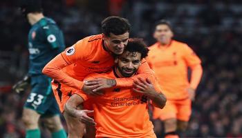 محمد صلاح وفيليبي كوتينيو