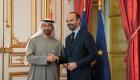 محمد بن زايد يبحث مع رئيس الوزراء الفرنسي الصداقة والتعاون بين البلدين