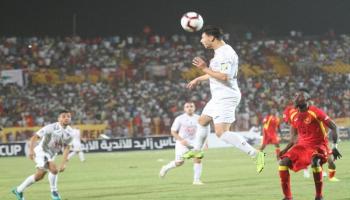من مباراة المريخ واتحاد العاصمة