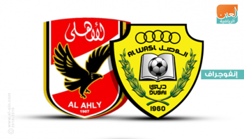 انفو الوصل والأهلي المصري