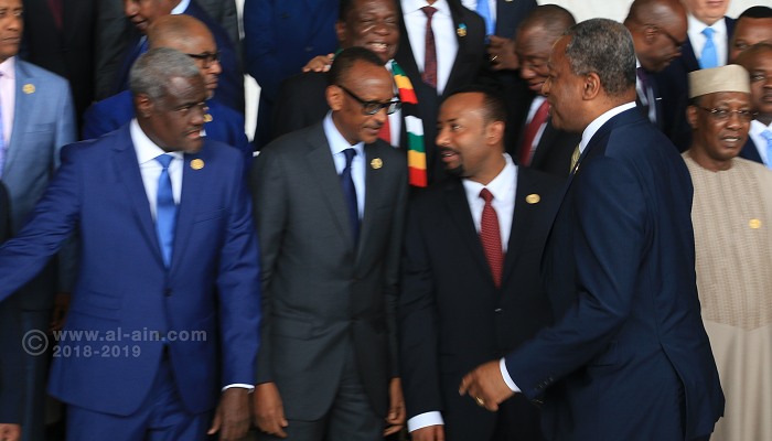 عدد من رؤساء الدول والحكومات خلال القمة الأخيرة للاتحاد الأفريقي