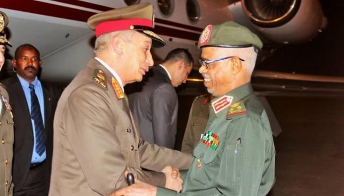 وزيرا الدفاع المصري والسوداني