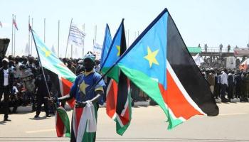 جانب من الاحتفالات بجنوب السودان بتوقيع اتفاق السلام - أرشيفية