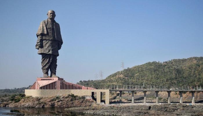 تمثال مؤسس الهند ساردار باتيل بارتفاع 182 مترا 