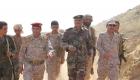 قائد القوة 800 في جازان يتفقد جبهة حرض شمال غربي اليمن