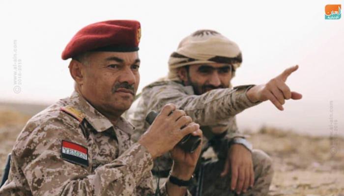 اللواء الركن فيصل علي حسن قائد المنطقة العسكرية الثالثة بالجيش اليمني