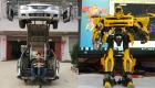 بالصور.. صيني يحول سيارته إلى روبوت عملاق بقدمين