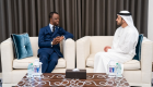 عبدالله بن زايد يبحث أوجه التعاون مع رئيس البرلمان الأفريقي