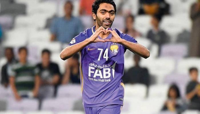 حسين الشحات لاعب العين الإماراتي