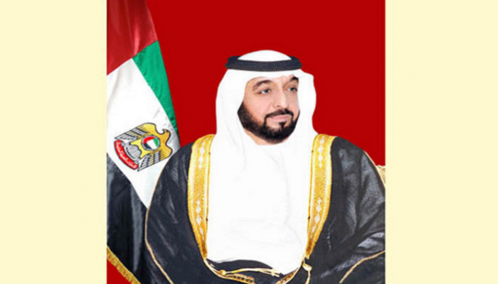 الشيخ خليفة بن زايد آل نهيان رئيس دولة الإمارات