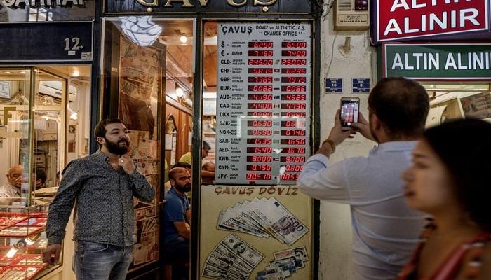 تدهور الليرة التركية