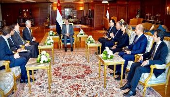 السيسي يلتقي رئيس البنك الآسيوي