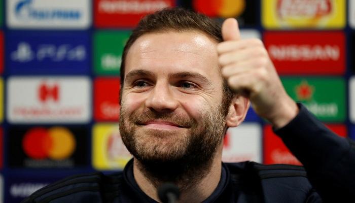 خوان ماتا لاعب مانشستر يونايتد