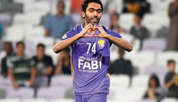 حسين الشحات لاعب العين الإماراتي