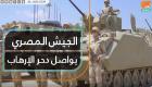 الجيش المصري يواصل دحر الإرهاب في سيناء