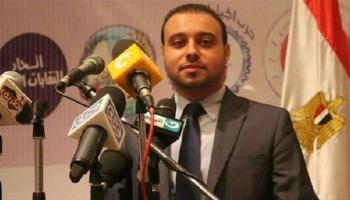 أحمد حسني رئيس اتحاد شباب مصر - صورة أرشيفية
